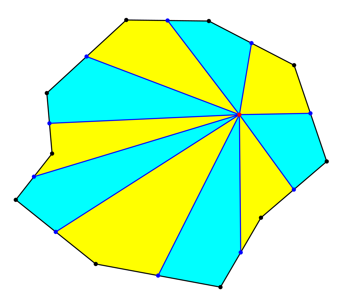 Ein Bild, das Farbigkeit, Symmetrie, Origami enthält.

Automatisch generierte Beschreibung