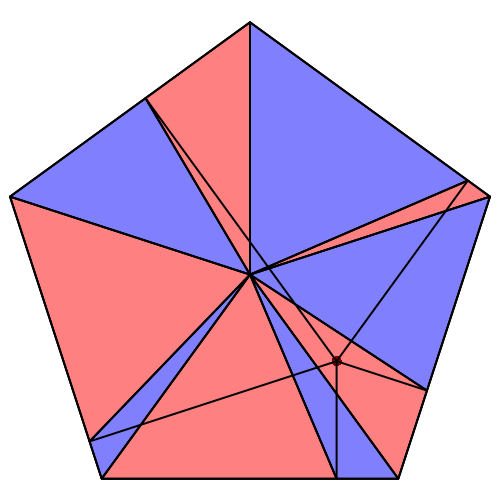 Ein Bild, das Dreieck, Farbigkeit, Origami, Würfel enthält.

Automatisch generierte Beschreibung